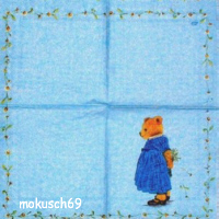 Bear Belle blau