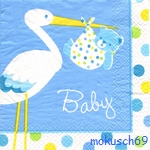 B�r 4-393 blau Motiv 1x